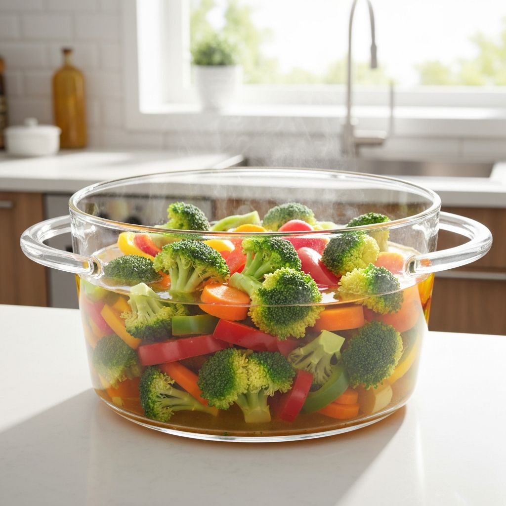 Visions Healthy Cooking Sets — transparent glass-ceramic cookware